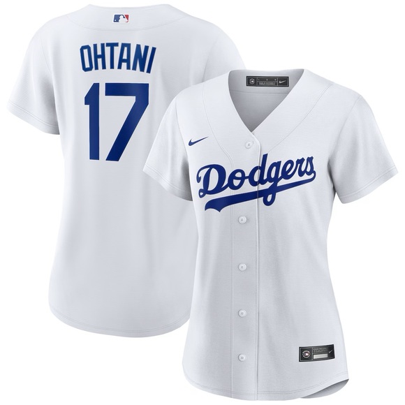 Nike Los Angeles Dodgers Shohei Ohtani Women’s White Home Player MLB Jersey - Picture 1 of 8